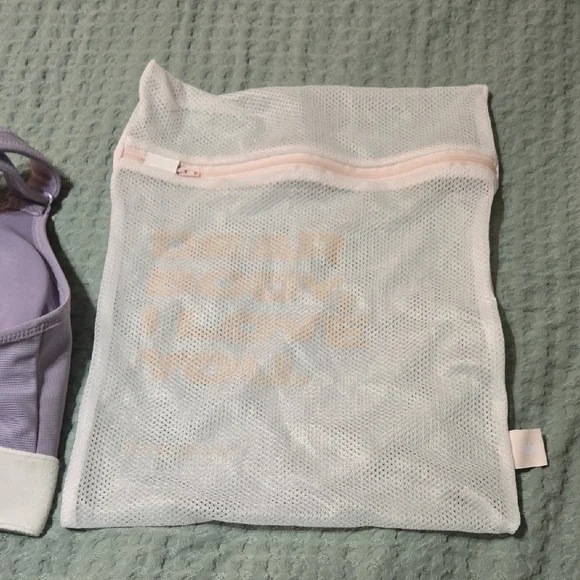 SHEFIT Lavender and White Sports Bra with Gold Logo - Brand New! - Picture 10 of 13